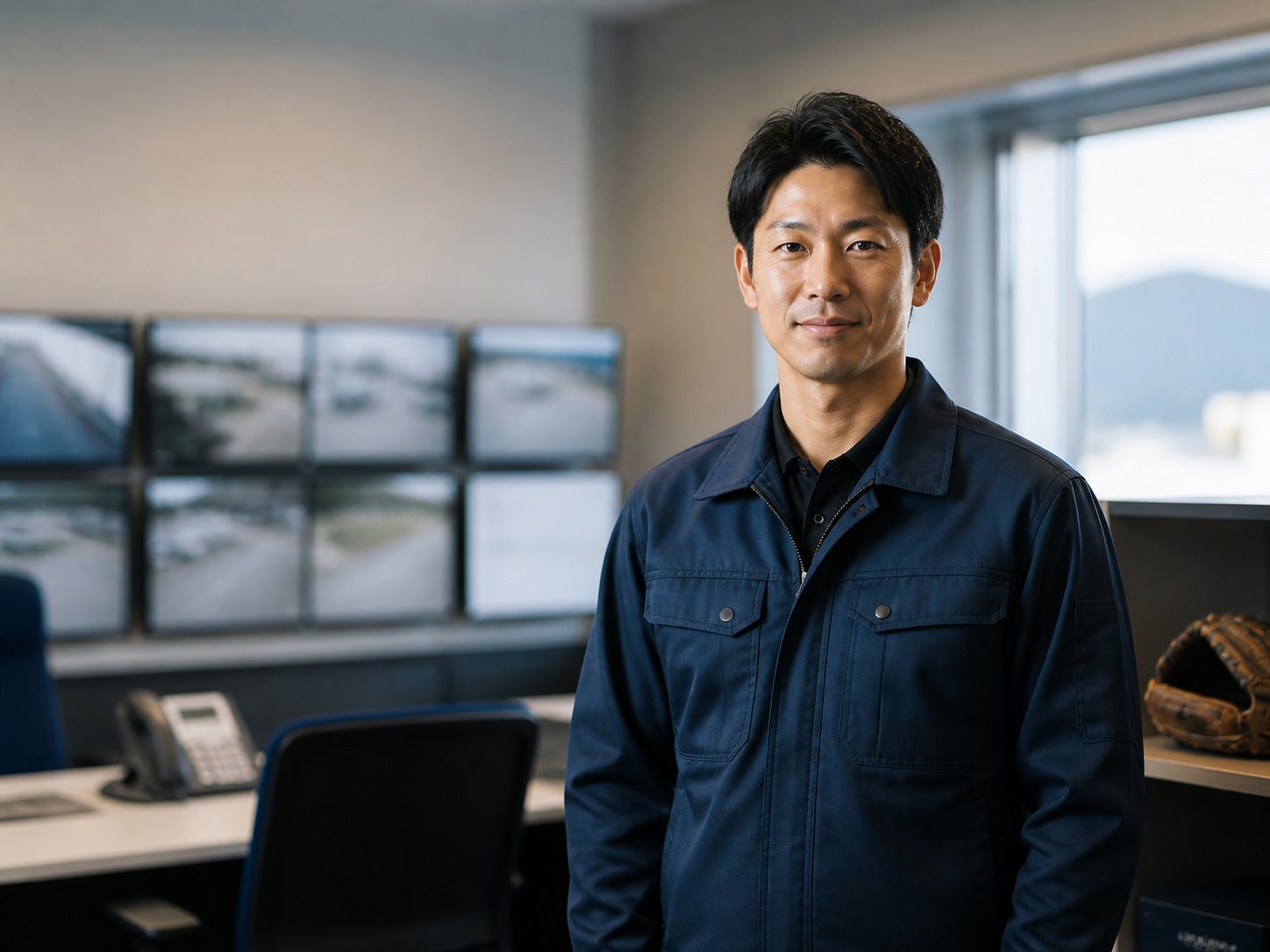 職場で働くユニオンセキュリティの社員